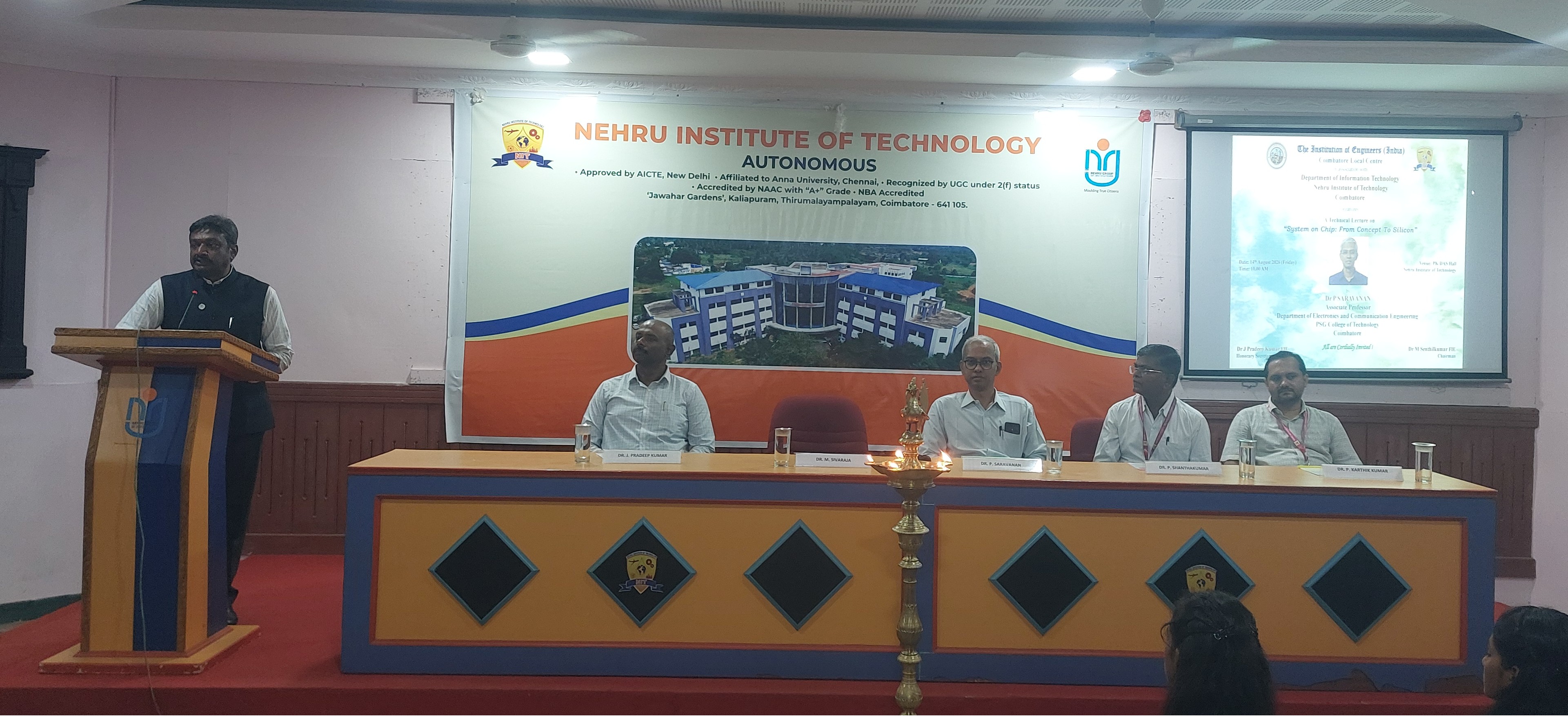 Technical Lecture on  “System on Chip: From Concept To Silicon” on 14.08.2026