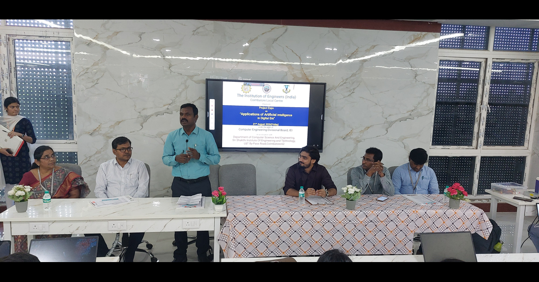 Project Expo on “Applications of Artificial Intelligence in Digital Era” (Computer Engineering domain) on 21.08.2026